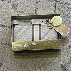 Michael Kors Signature Logo Belt Bag